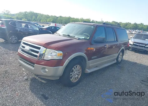 2007 Ford Expedition El Eddie Bauer z USA, uszkodzony, nr VIN 1FMFK18527LA29112